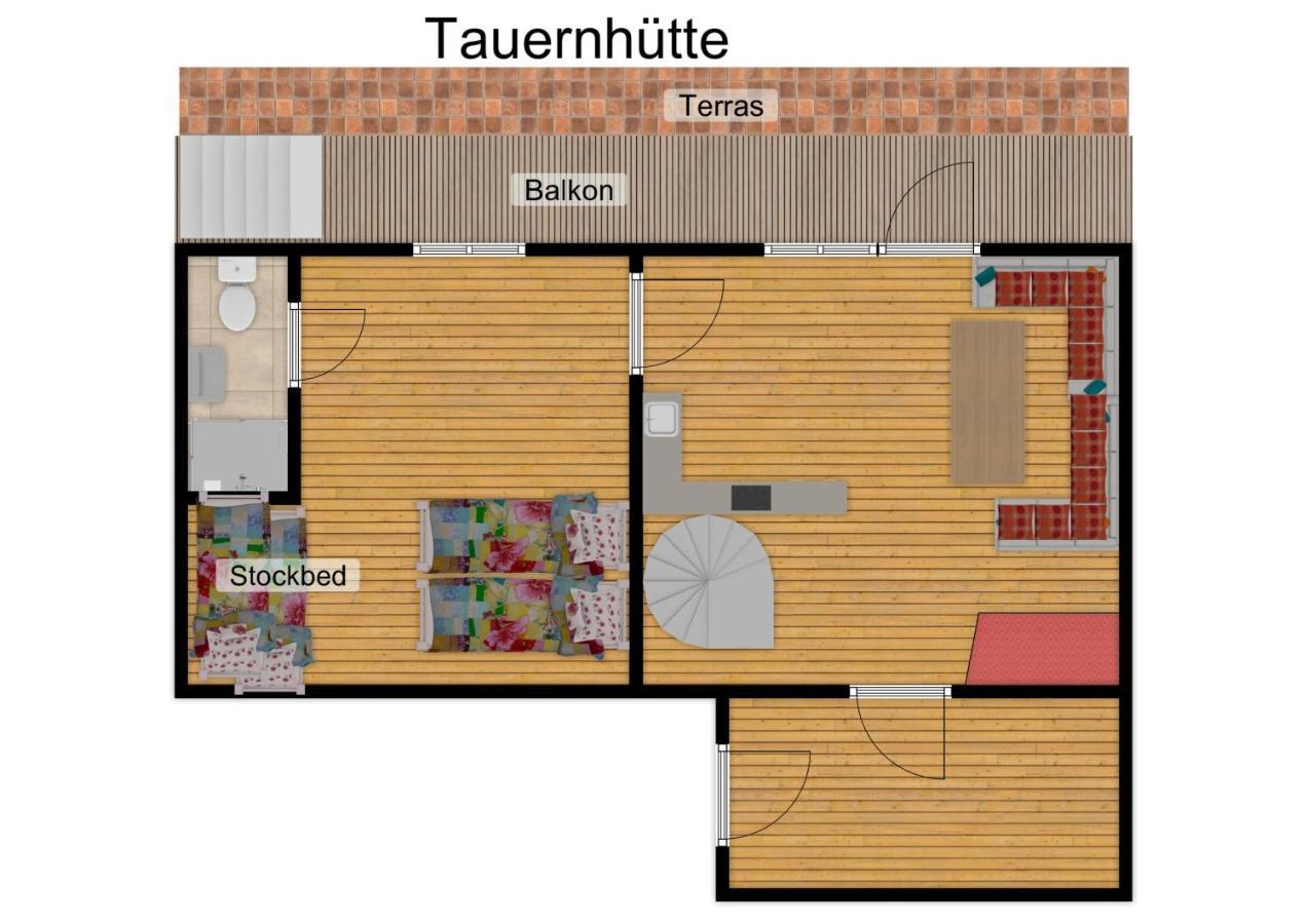 Tauernhuette Vila Piesendorf Exterior foto
