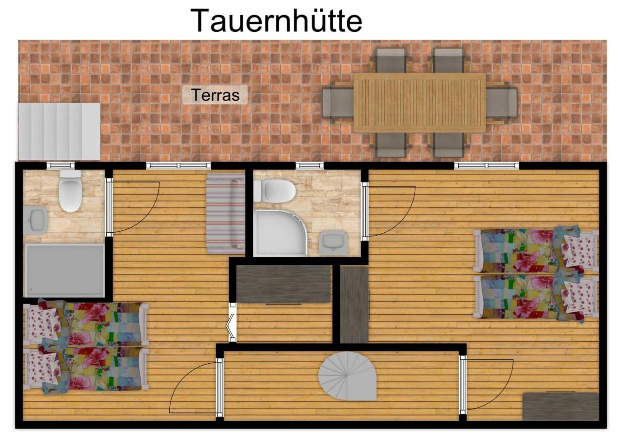 Tauernhuette Vila Piesendorf Exterior foto